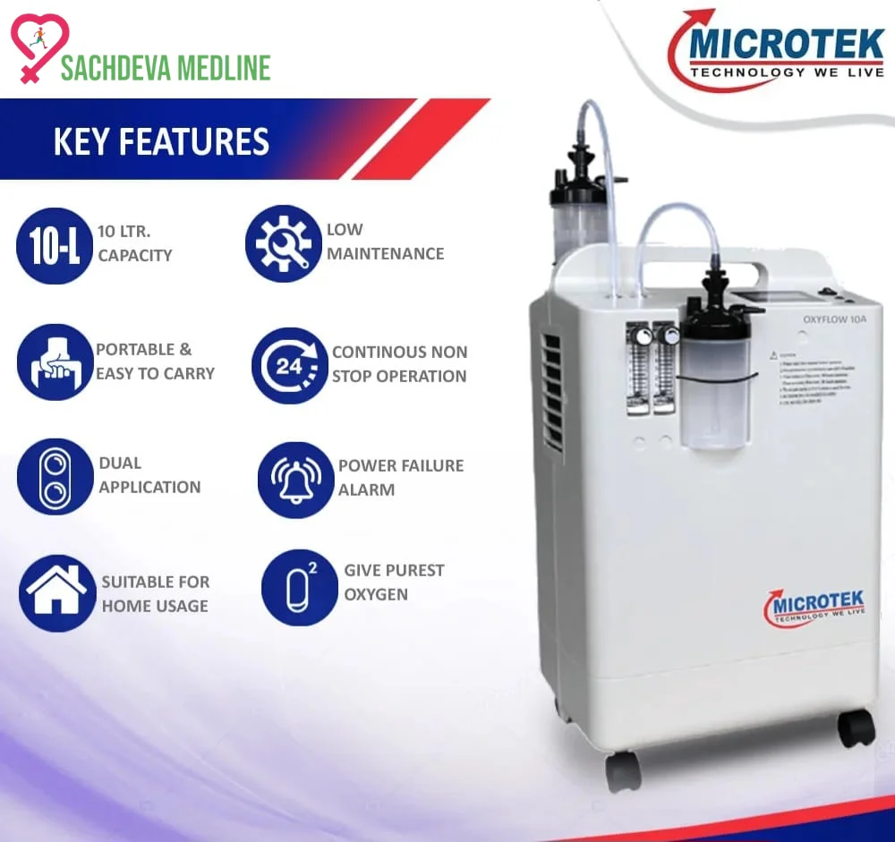 Untitled-design-7.webp Microtek 10 Litres Medical Grade Oxygen Concentrator - Image 1